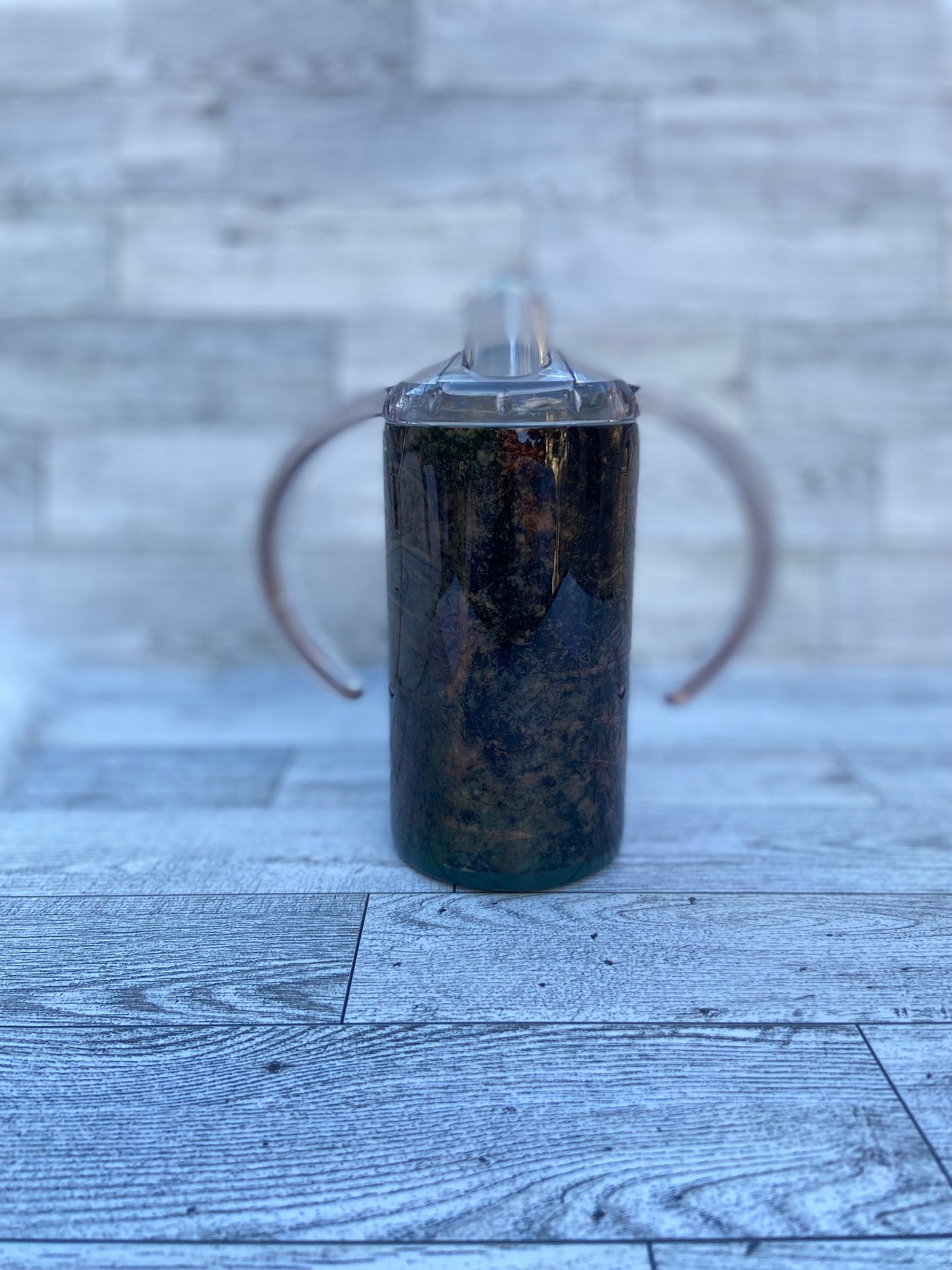 Camo Inspired Sippy Cup 12oz Straight