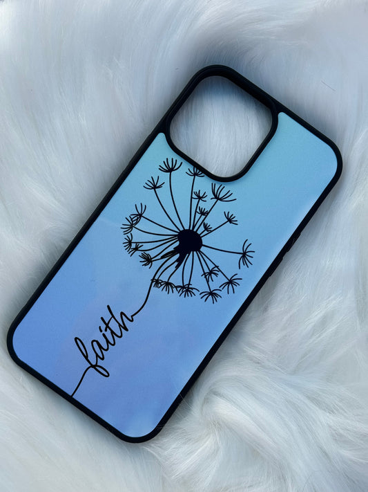 Faith Dandelion iPhone Case